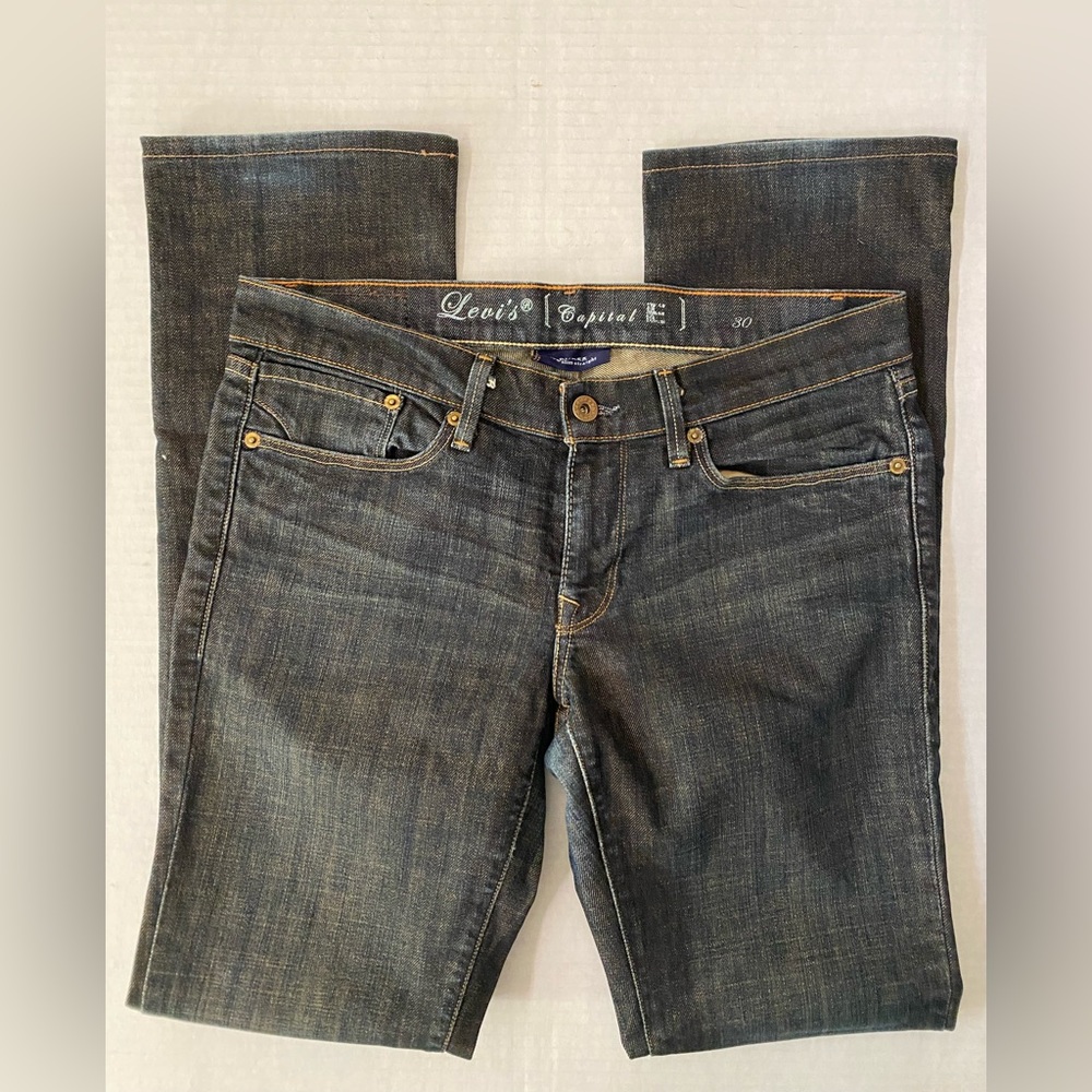 Levi’s Vintage 60’s Ruler Low Slim Straight Leg Jean (Capital E) Size 30